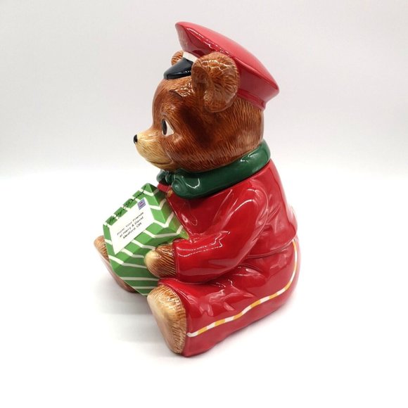 Christmas Cookie Jar Harry & David Cubby Limited Edition 2010 Collectors Candy - Picture 9 of 12